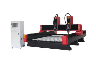 精迅數(shù)控雙頭石材雕刻機 大理石雕刻的工業(yè)利器